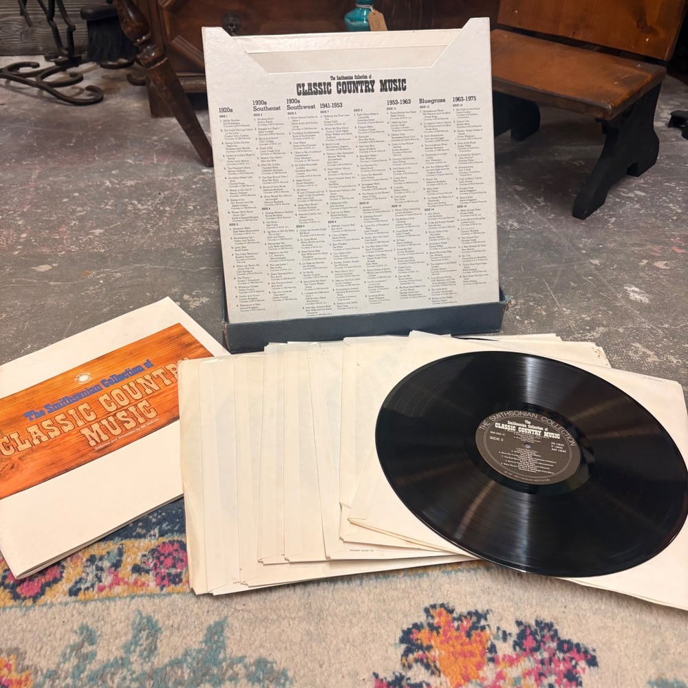 Smithsonian Collection of Classic Country Music 8 LP Vinyl Box Set R025 P8 15640